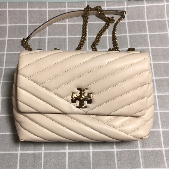 Tory Burch Handbags - Tory Burch Kira Chevron Leather Shoulder Bag